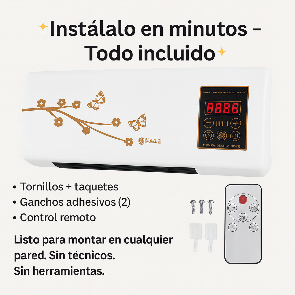 “DUALCLIMA™ – Calor y Aire Fresco sin Instalación - PAGA AL RECIBIR 🚚”