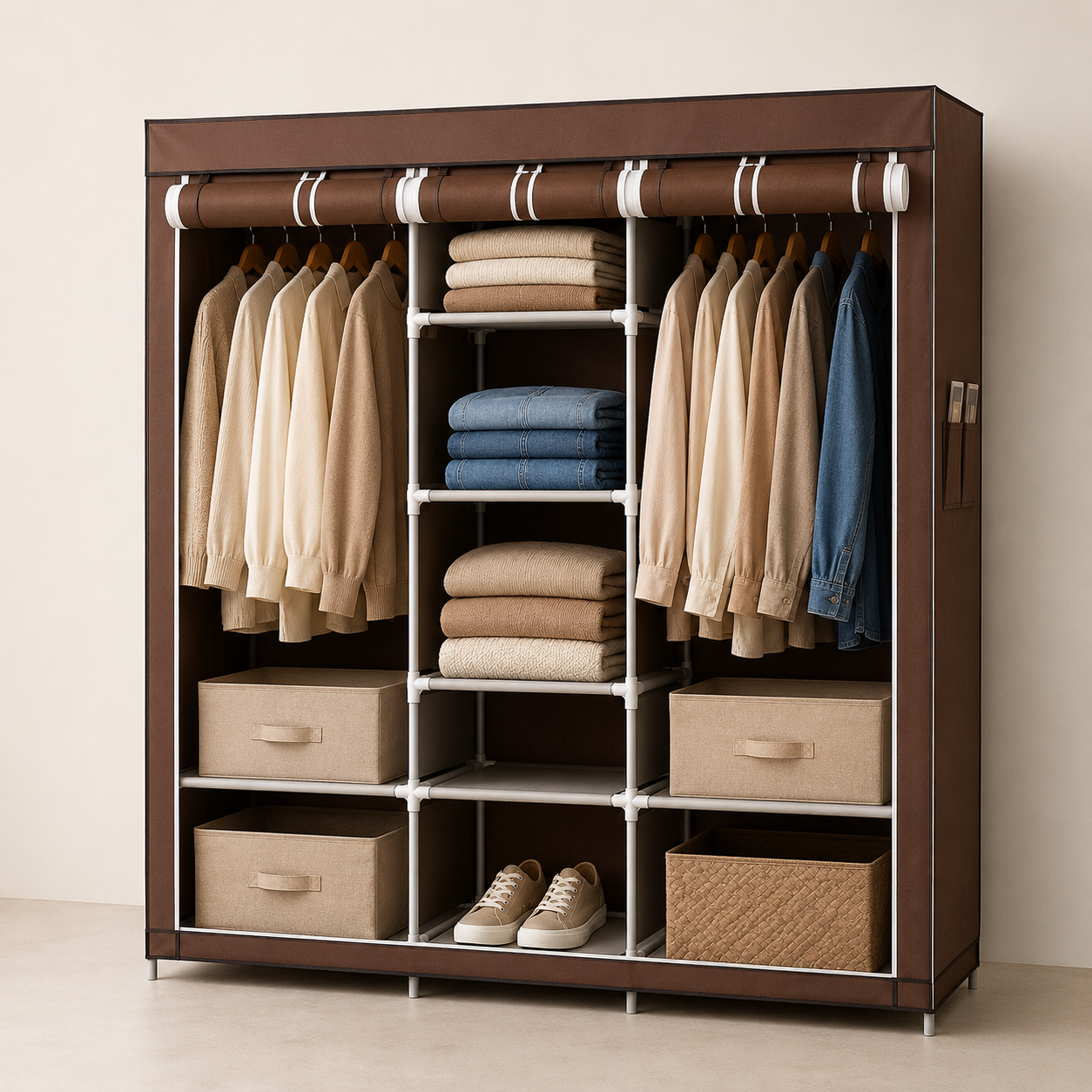 CLOZZY | CLÓSET ORGANIZADOR PLEGABLE