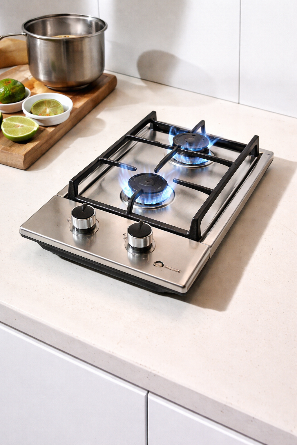 Parrilla 2 Quemadores Acero Inoxidable.  EMPIEZA HOY TU NEGOCIO